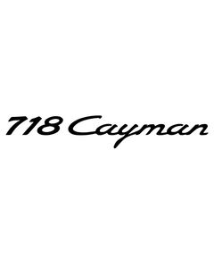 Aufkleber Porsche 718 Cayman