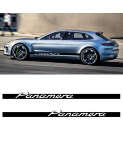 Car Side Stripes Decals Set Porsche Panamera