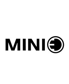 Sticker E Mini Logo