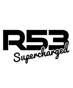 Mini Cooper Big R53 Supercharged Decal