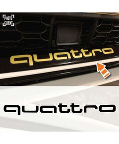 Sticker Audi Quattro RS3 2017