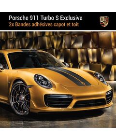 Porsche 911 Turbo S Exclusiv Stripes Decals Set