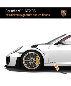 Porsche 911 GT2 RS Aufkleber (2x)