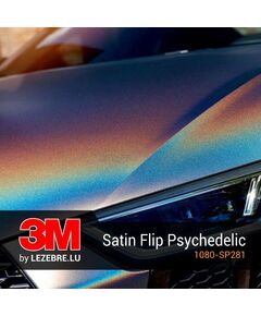 Satin Flip Psychedelic - 3M™ Wrap Autofolie