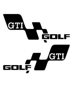Volkswagen Golf GTI Sport Decals Set