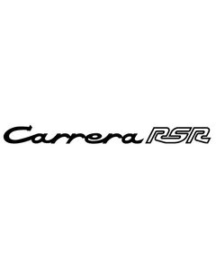 Porsche Carrera RSR Logo Decal