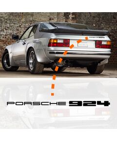 Porsche 924 Aufkleber