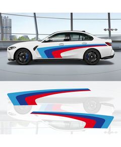 BMW Serie M3 Streifen Aufkleber