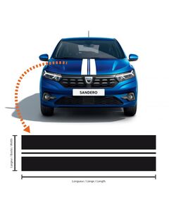 Dacia Sandero 3 Racing Stripes Decal #6