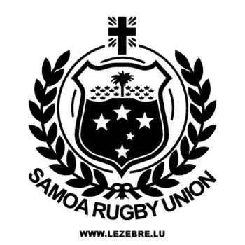 Sticker Samoa Rugby Logo