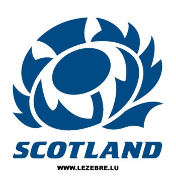 Sticker Scotland Rugby Logo