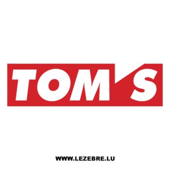 Tom's Logo Decal 2