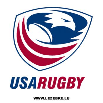 Sticker USA Rugby Logo