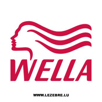 Sticker Wella