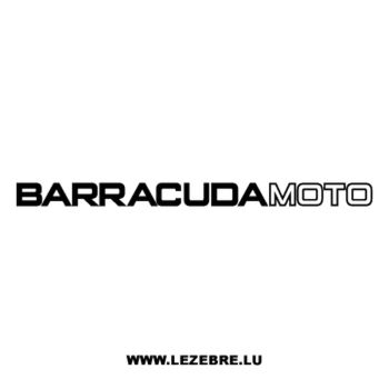 Barracuda Motorcycle Decal