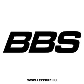 Sweat-shirt BBS logo 2
