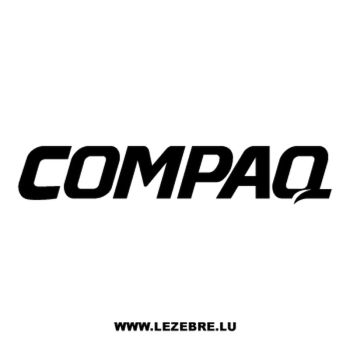Sticker Compaq Logo