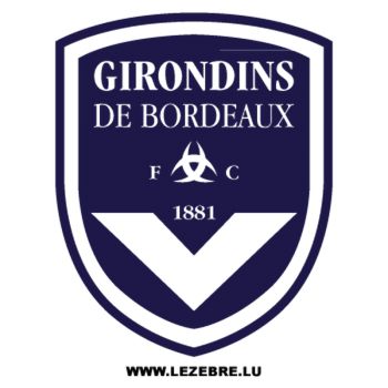 Sticker Girondins de Bordeaux