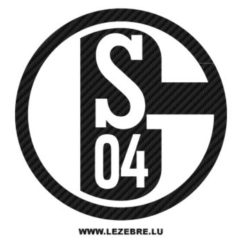 FC Schalke 04 Carbon Decal