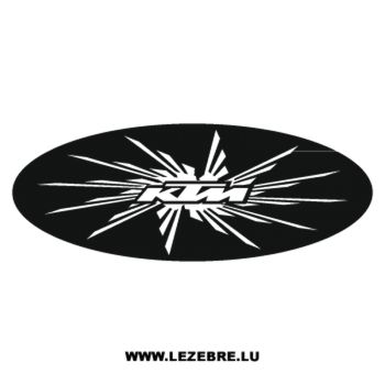 KTM Logo Oval Decal