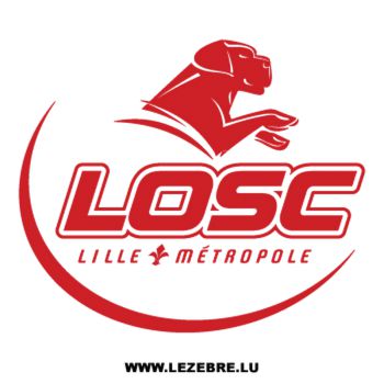 Sticker Losc Lille Métropole