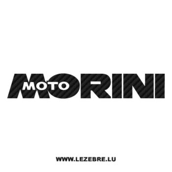 Sticker Carbone Moto Morini
