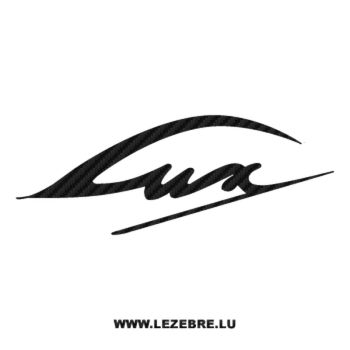 NSU LUX Moto Carbon Decal