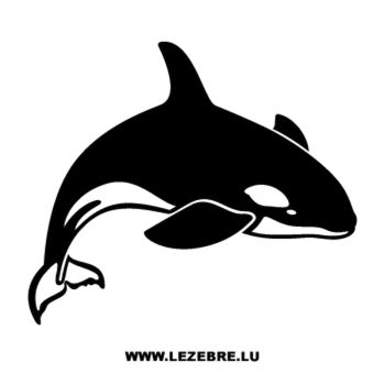 Sticker Orca