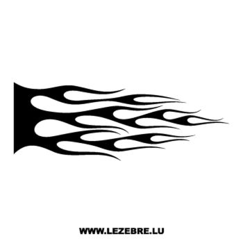 Flame Decal 120
