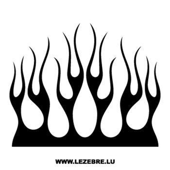 Flame Decal 137