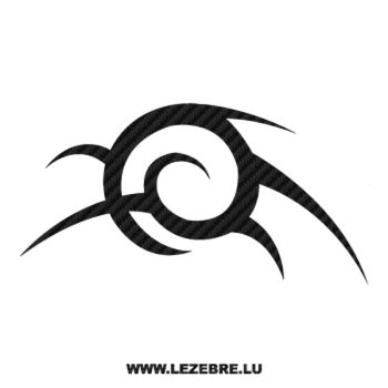 Tribal Carbon Decal 37