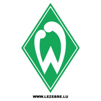 Sticker Werder Bremen logo