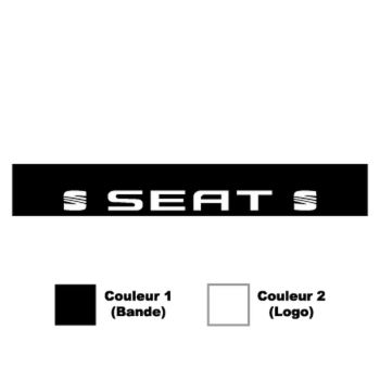 Seat Sunstrip Sticker