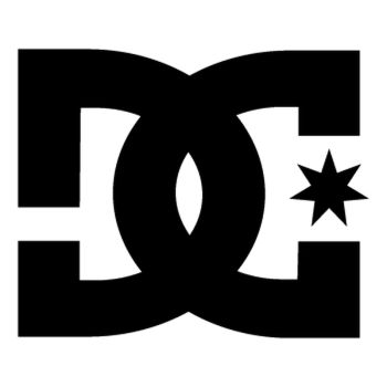 Sticker DC Shoes logo