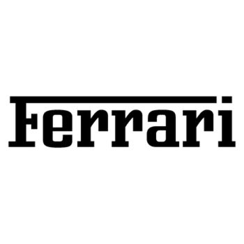 Sticker Ferrari Ecriture Logo 2013