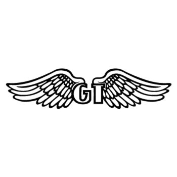 Sticker GT Bicycles logo Ailes