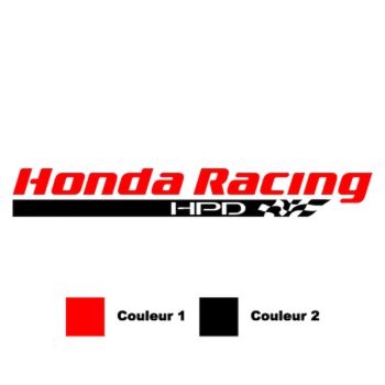 Sticker Honda Racing HPD Logo