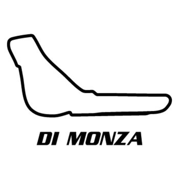 Autodromo Di Monza Italy Circuit Decal 2