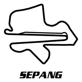 International Sepang Malaysia Circuit Decal 2