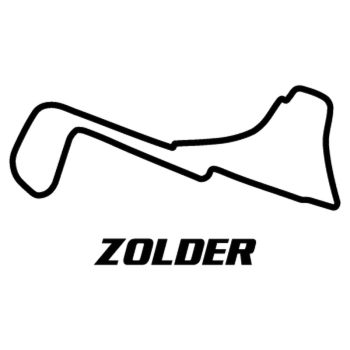 Zolder Belgium Circuit Decal