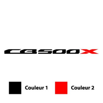 Sticker Moto Honda CB500X Logo 2013 couleur