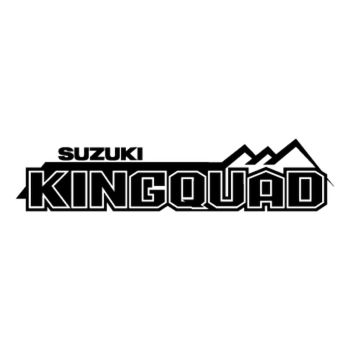 Sticker Suzuki King Quad Logo 2013
