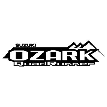 Sticker Suzuki Ozark Quad Runner Logo 2013