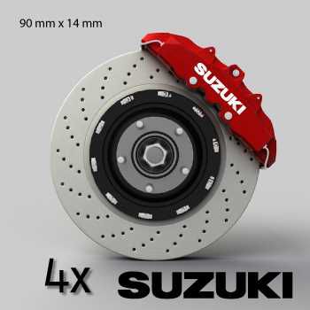 Suzuki logo brake decals set