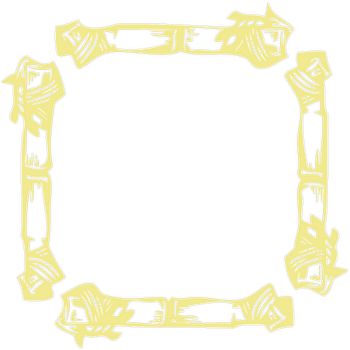 Bamboo Frame Decal 2