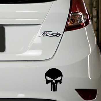 Punisher Ford Fiesta Decal