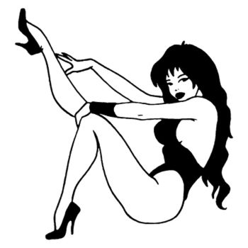 Sexy Pinup Decal