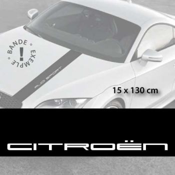 Stickers bandes autocollantes Capot Citroën