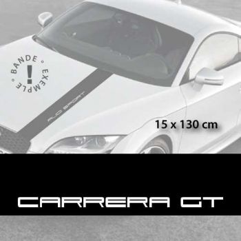 Stickers bandes autocollantes Capot Porsche Carrera GT