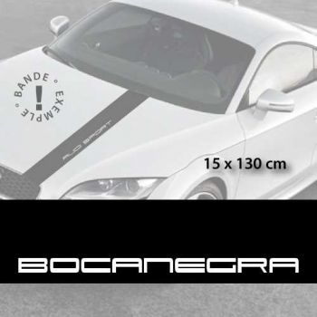 Seat Bocanegra car hood decal strip